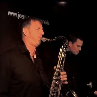DJ Daniel und Saxophonist Stefan Völp